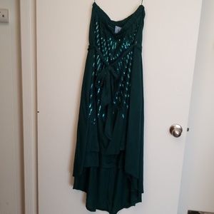 Double Zero strapless dress NWT